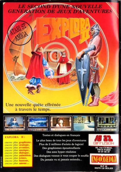 Explora II Publicité