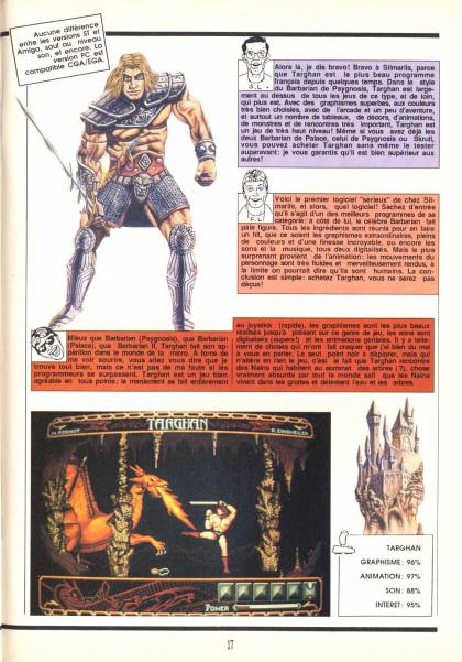 Targhan Test Amiga