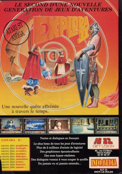Explora II Publicité