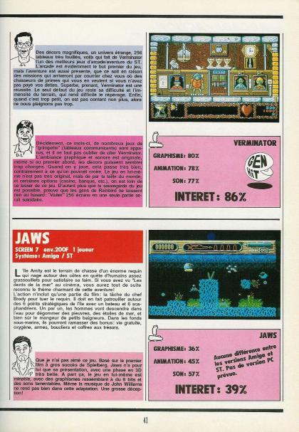 Jaws Test Atari ST