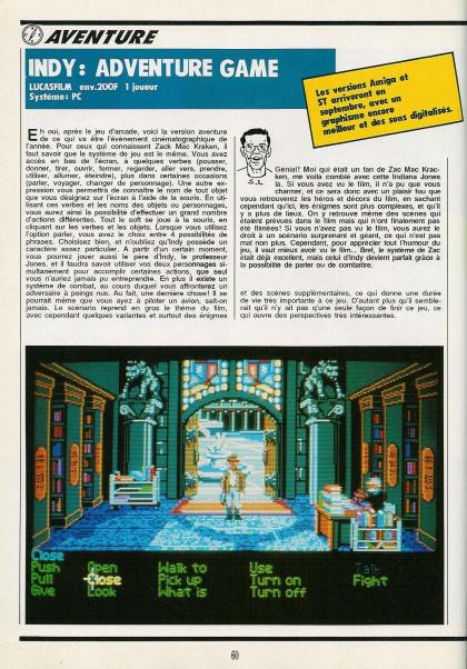Indiana Jones and the Last Crusade : The Graphic Adventure Test PC