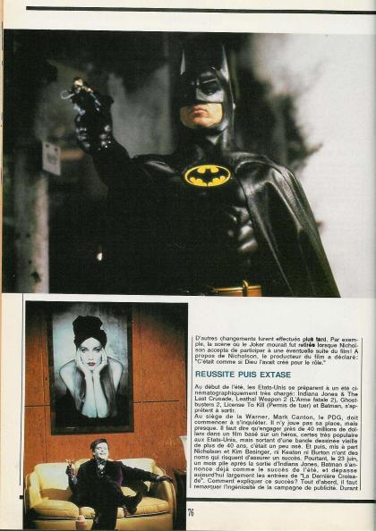 Batman The Movie Dossier