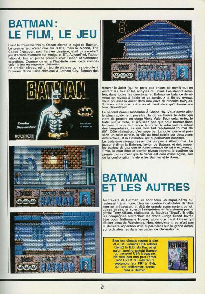 Batman The Movie Dossier