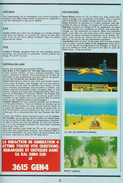 Shadow Of The Beast Preview Amiga