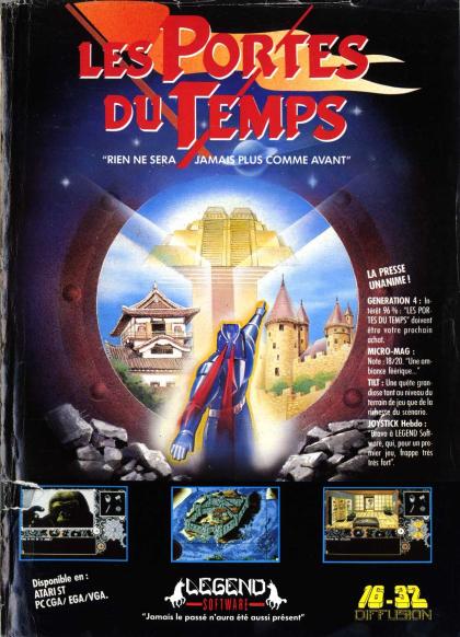 Portes du Temps, Les Publicité