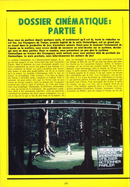 Voyageurs du Temps, Les Reportage