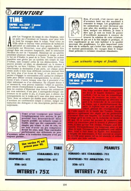 Snoopy & The Peanuts Test Atari ST