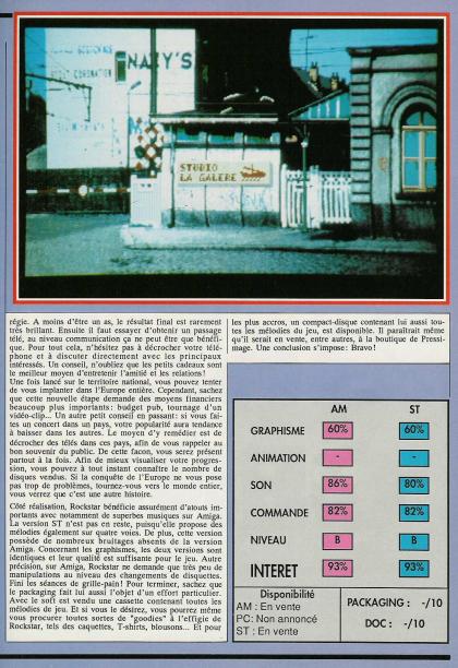 Rock Star Test Amiga