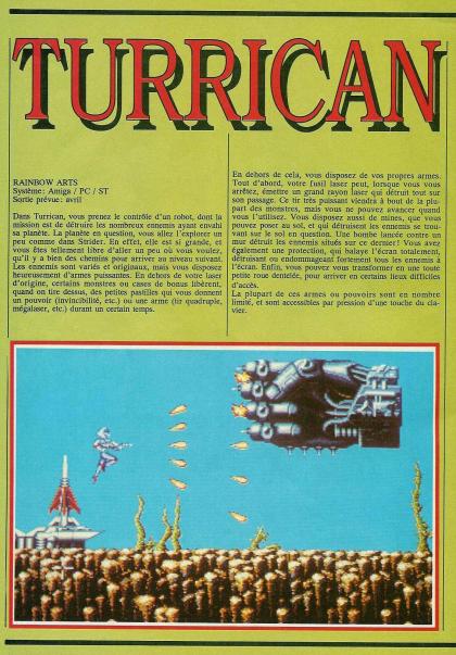 Turrican Preview