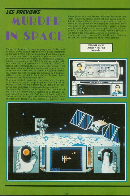 Murders in Space Preview