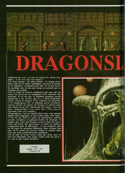 Dragon Slayer Preview