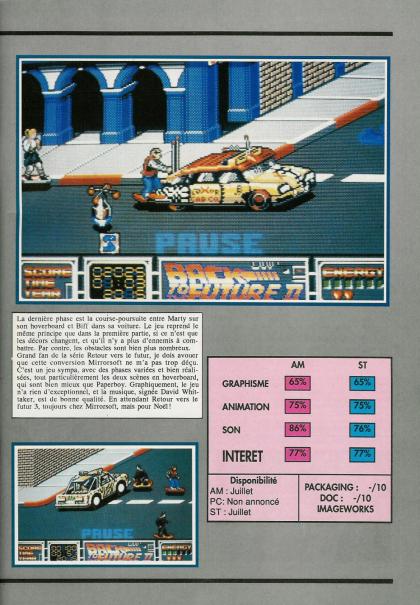 Back To The Future Part II Test Amiga