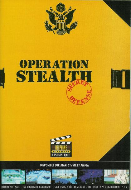 Operation Stealth Publicité
