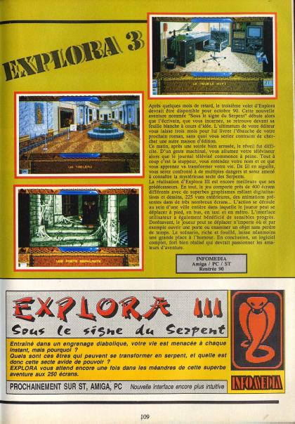 Explora III Preview