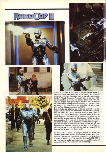 Robocop 2 Dossier