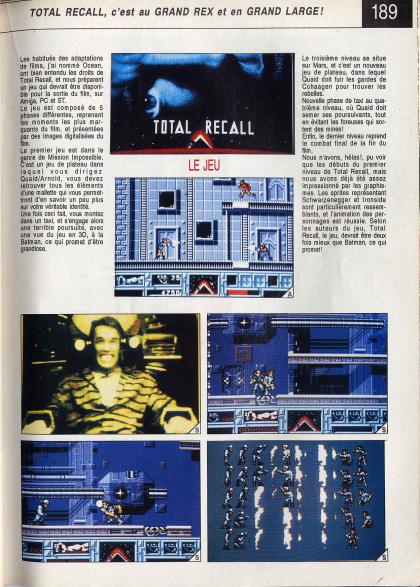 Total Recall Dossier