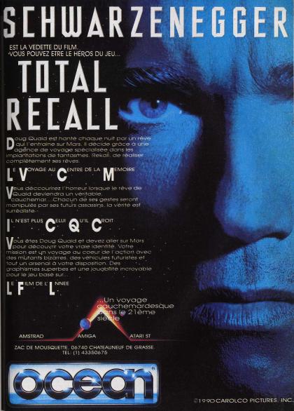 Total Recall Publicité