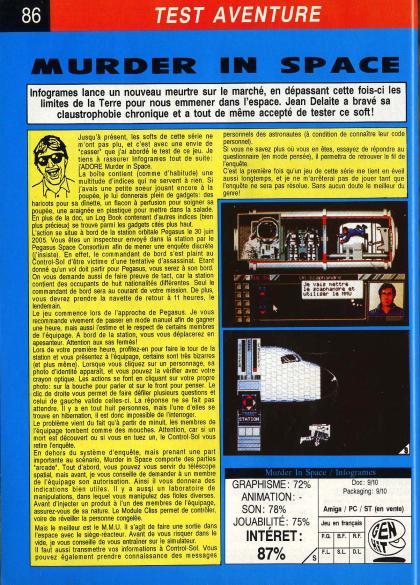 Murders in Space Test
