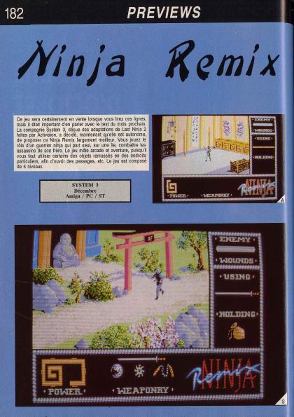 Ninja Remix Preview