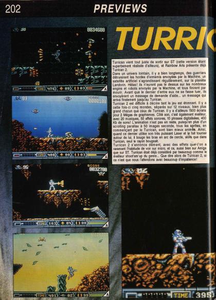 Turrican II Preview