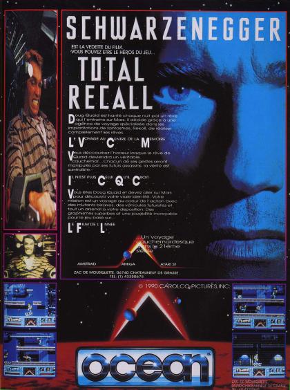Total Recall Publicité