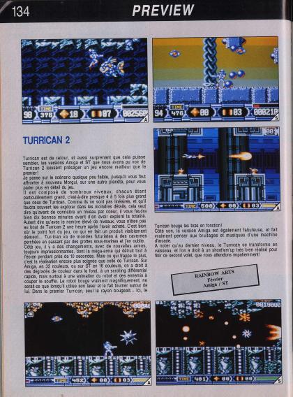 Turrican II Preview