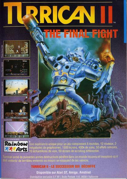 Turrican II Publicité