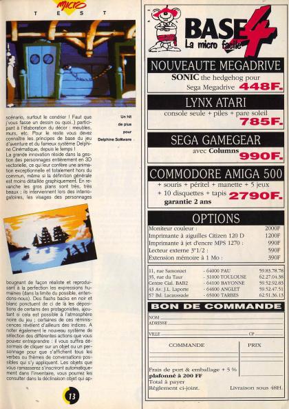 Croisière Pour Un Cadavre Test Amiga