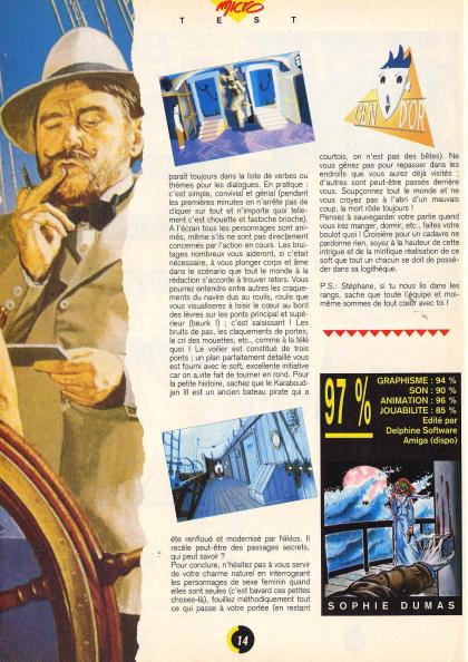 Croisière Pour Un Cadavre Test Amiga