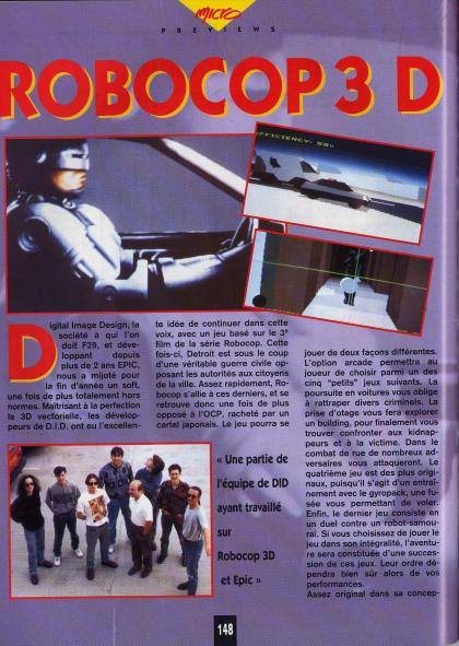Robocop 3 Preview