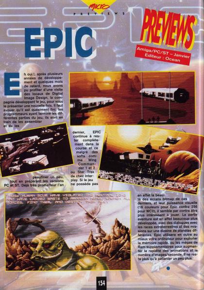 Epic Preview
