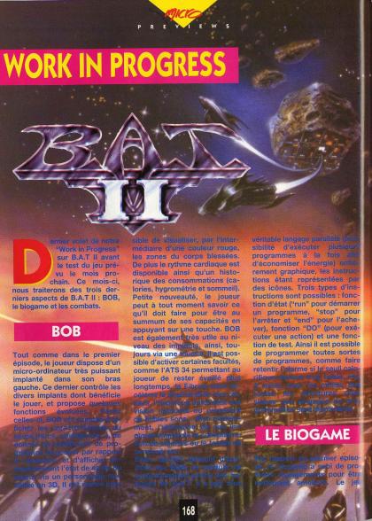 B.A.T. II : The Koshan Conspiracy Working Progress