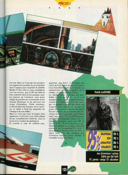 B.A.T. II : The Koshan Conspiracy Test