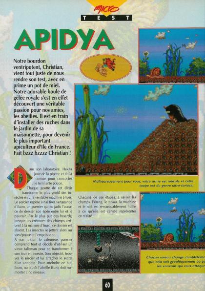 Apidya Test Amiga