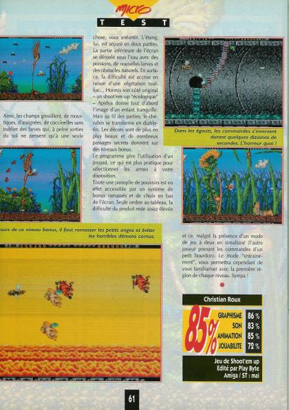 Apidya Test Amiga
