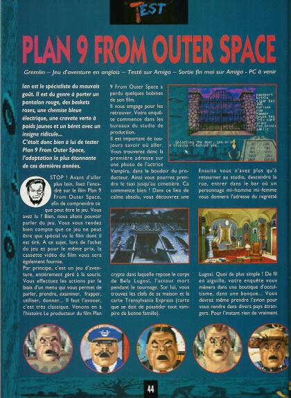 Plan 9 From Outer Space Test