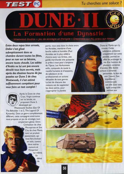 Dune II : Battle for Arrakis Test PC