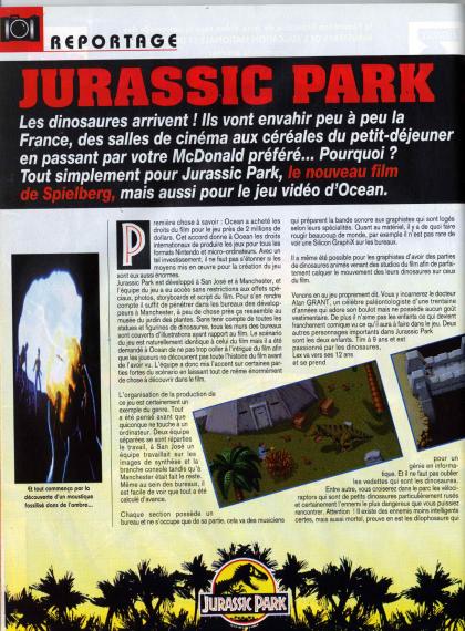 Jurassic Park Reportage