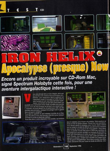 Iron Helix Test PC CD