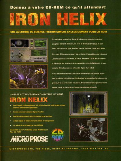 Iron Helix Publicité