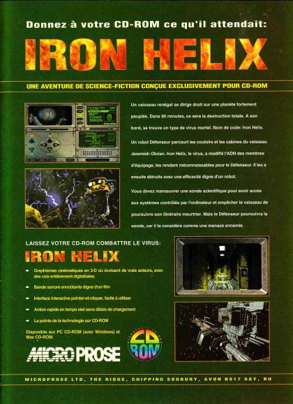 Iron Helix Publicité