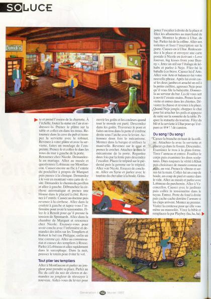 Chevaliers de Baphomet, Les Solution