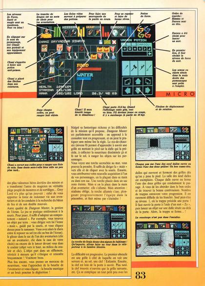 Dungeon Master Test Atari ST