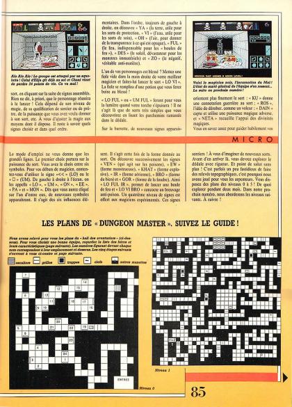 Dungeon Master Test Atari ST