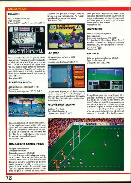 Hurlements Test Amstrad CPC