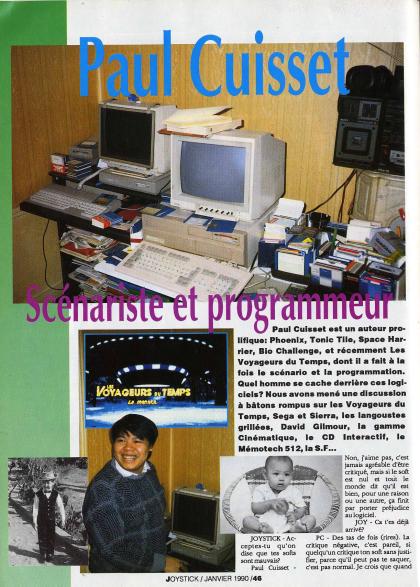 Voyageurs du Temps, Les Interview