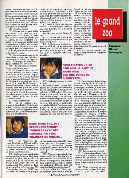 Voyageurs du Temps, Les Interview