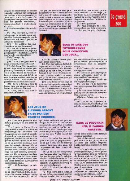 Voyageurs du Temps, Les Interview