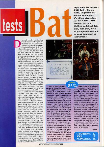 B.A.T. Test Amiga
