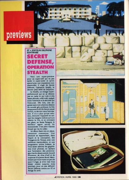 Operation Stealth Preview